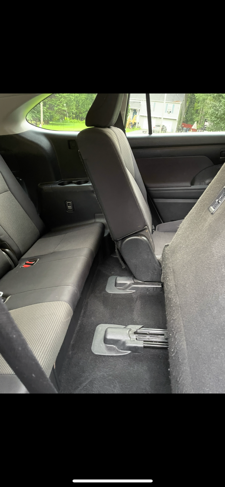 Toyota Highlander interior after detail
